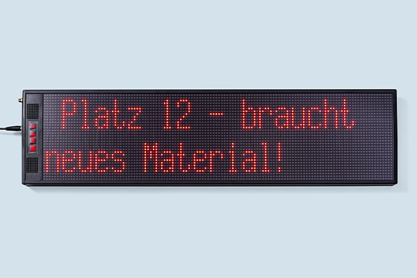 EC-15PS/L - LED-Anzeige, groß